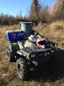 Removal of the most remote water monitoring equipment began in late fall.